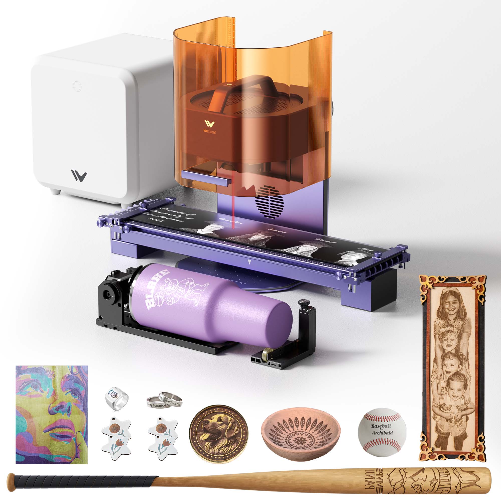 WeCreat Lumos 3W IR & 10W Diode Portable Laser Engraver