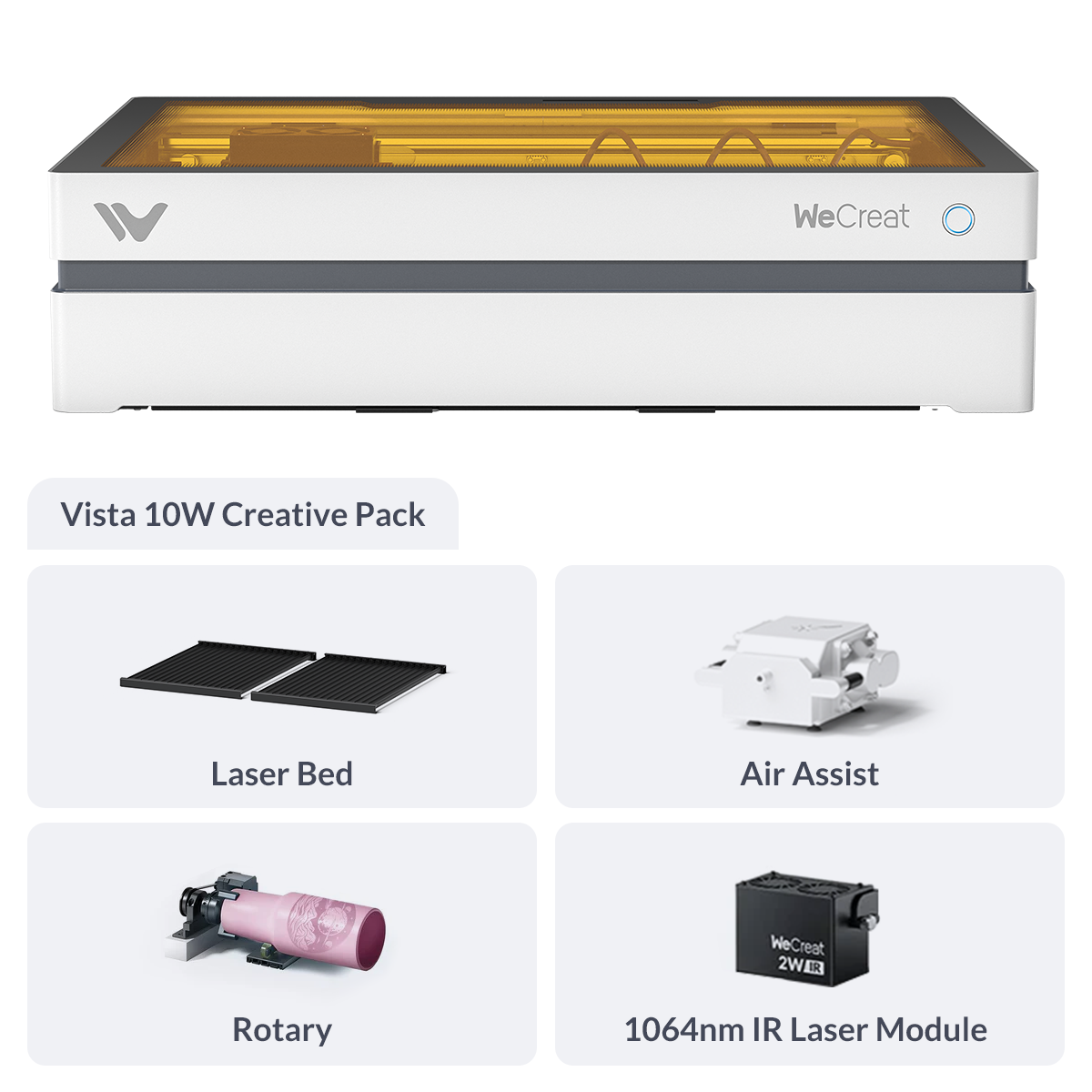WeCreat Vista FlipLaser Engraver and Cutter