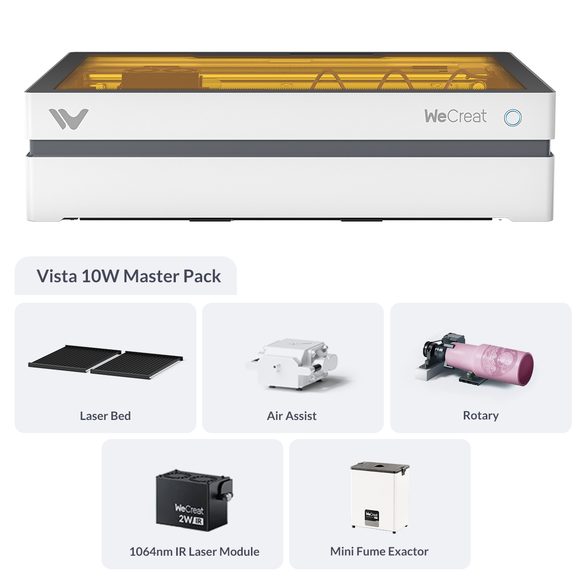 WeCreat Vista FlipLaser Engraver and Cutter