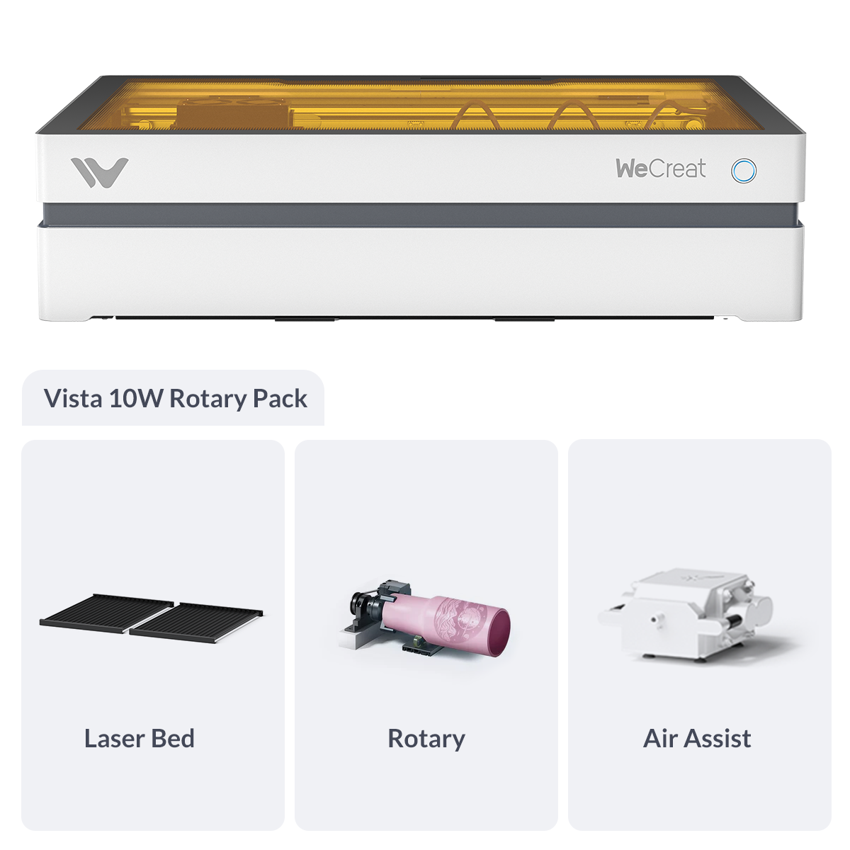 WeCreat Vista FlipLaser Engraver and Cutter