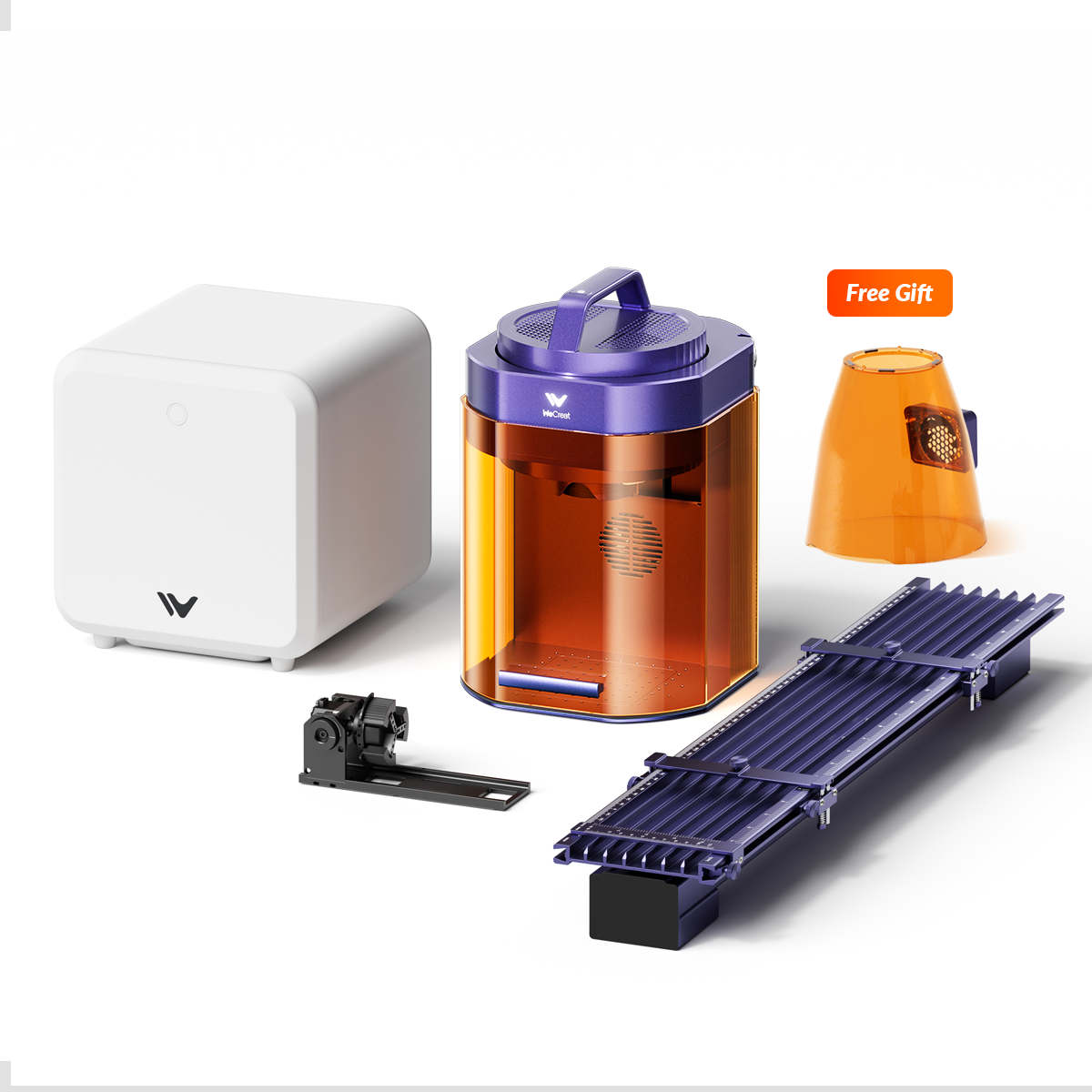 WeCreat Lumos Flex 15W Fiber & Diode Dual Laser Engraver