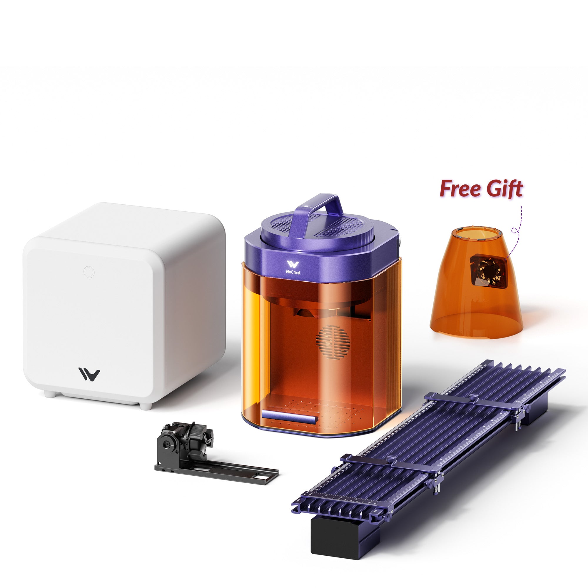 WeCreat Lumos Flex 15W Fiber & Diode Dual Laser Engraver